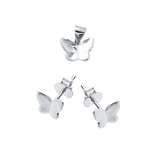 Set argint  fluture - 5000000741243